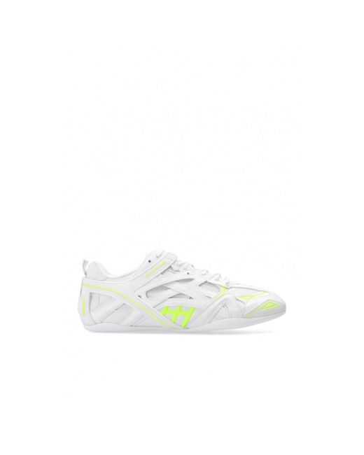 Balenciaga White Closed Sneakers for men