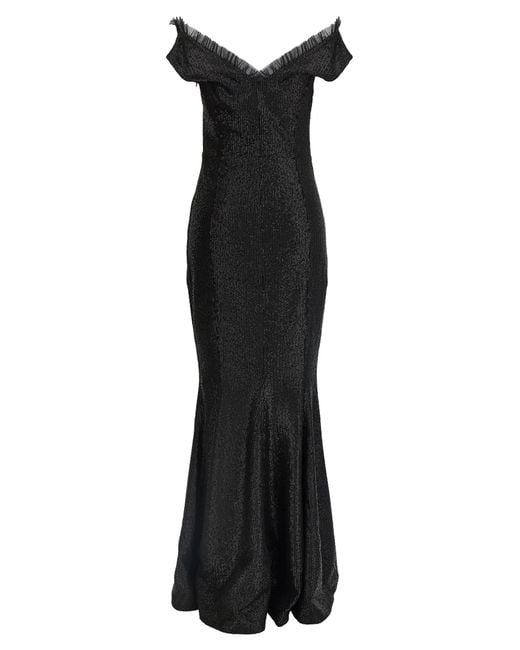 Norma Kamali Black Grace Dresses