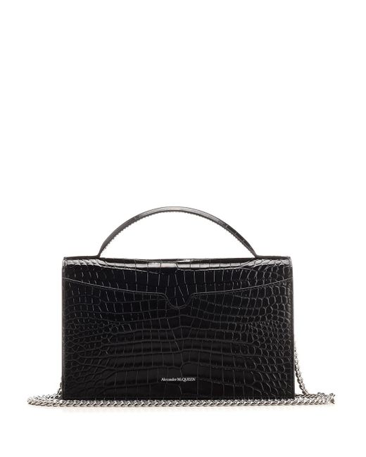 Alexander McQueen Black Handbags.