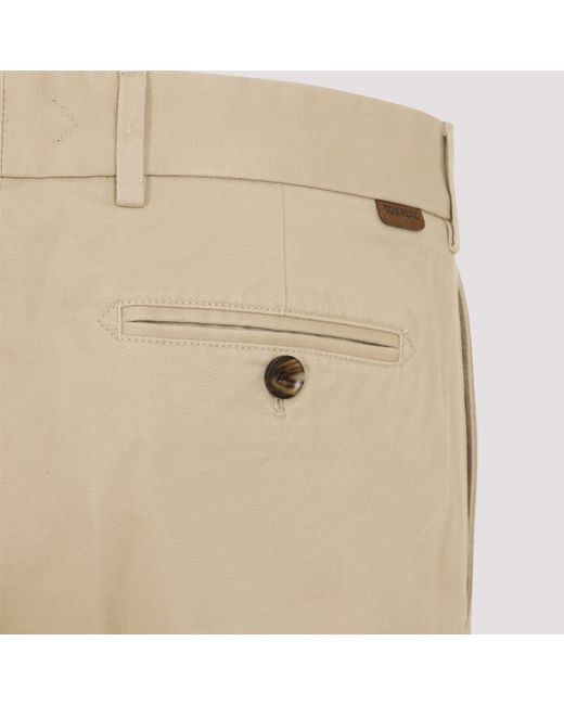 Tom Ford Natural Suit Trousers for men