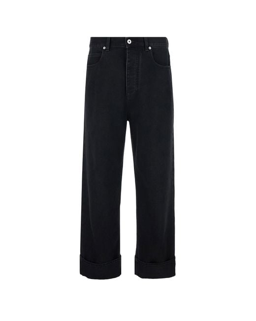 Bottega Veneta Black Rtw Cotone for men