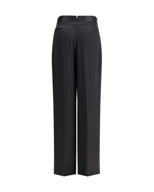 Sa Su Phi Black Bogart Pants Silk; Polyester