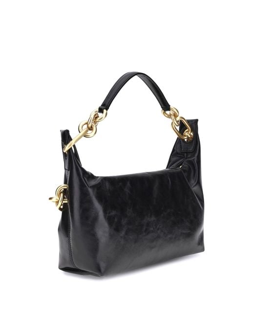 Balmain Black Shoulder Bag 'Sync Medium'
