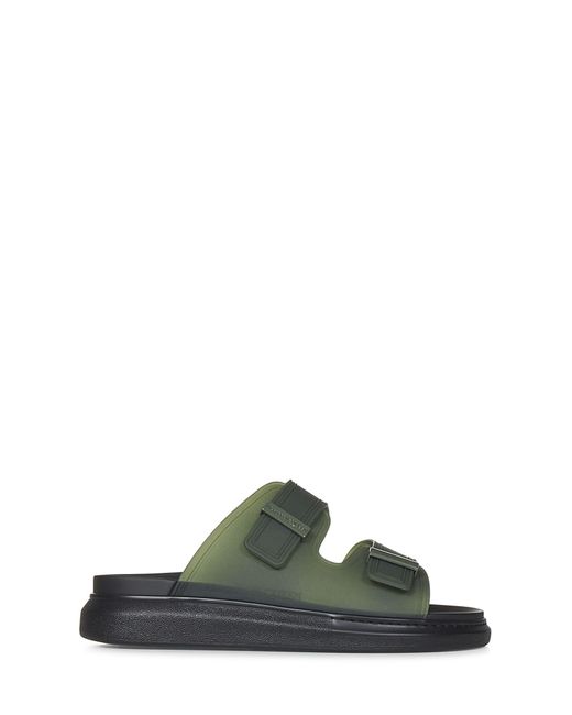 Alexander McQueen Green Hybrid Sandals for men