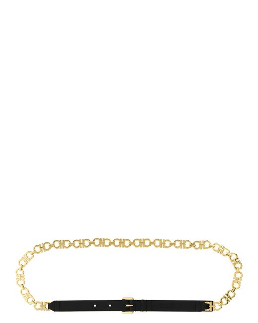 Ferragamo Natural Calfskin Belt