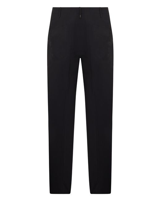 Veilance Blue Trousers Straight Polyamide for men