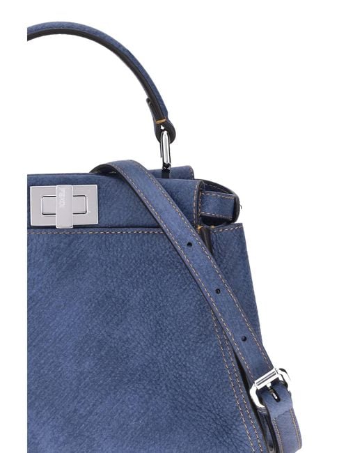 Fendi Blue Shoulder Bags