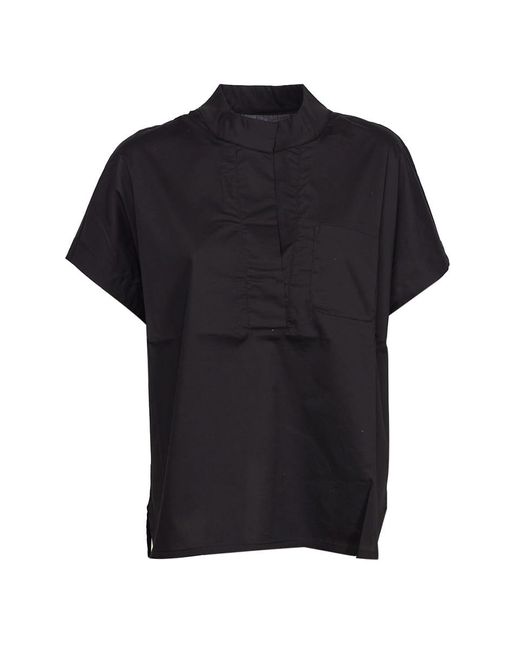 Nine:inthe:morning Mm Korean Polo Shirt in Black | Lyst UK