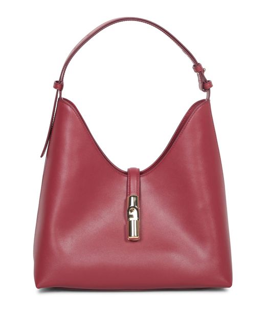 Furla bordeaux bag new arrivals