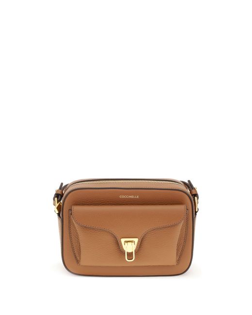 Coccinelle Brown Beat Soft Shoulder Bag