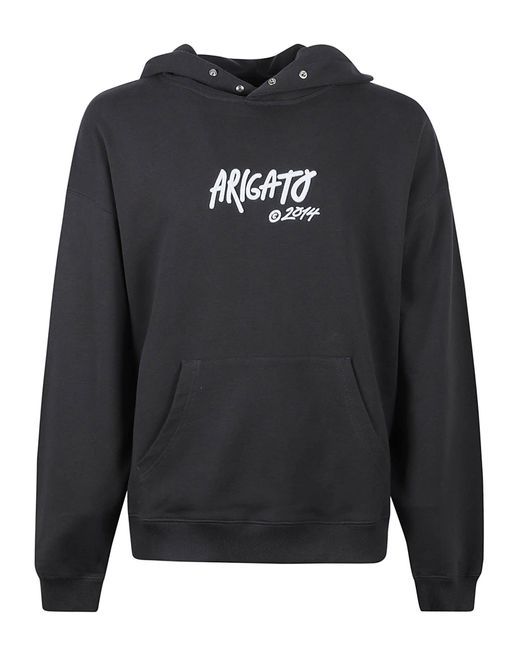 Axel Arigato Arigato Tag Hoodie in Gray for Men | Lyst