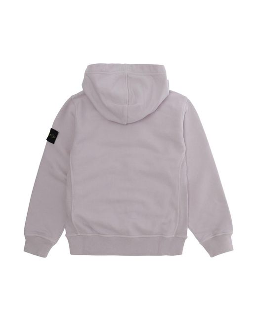 Stone Island Gray Kids Hoodie Sweater Hoods & Sweatshirts for men