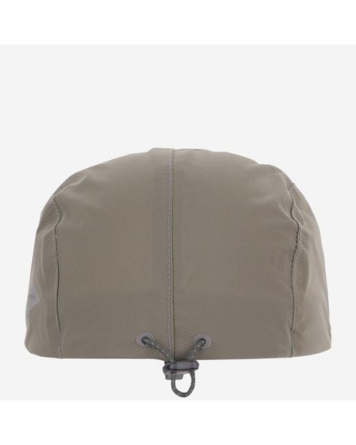 And Wander Gray Baseball Cap Nylon Hat for men