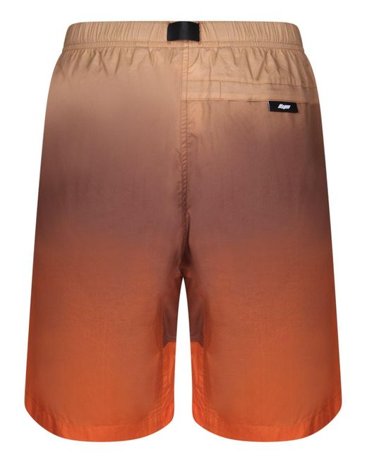 MSGM Orange Shorts for men