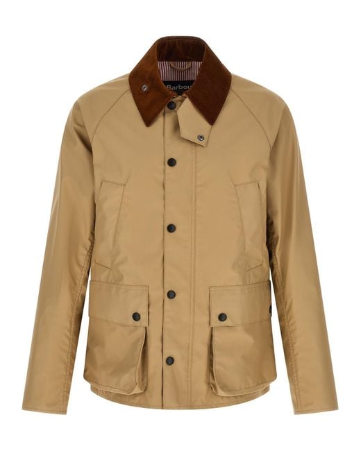 Junya Watanabe Brown Barbour X Eye Bedale Jacket Nylon Down Jacket, Parka, Casual for men