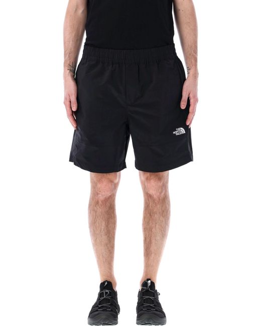 The North Face Black Easy Wind Shorts for men