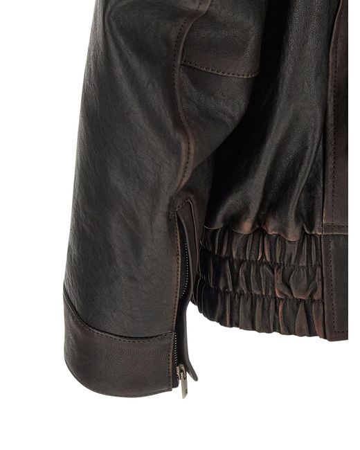 Golden Goose Deluxe Brand Black 'Prince' Bomber Jacket for men