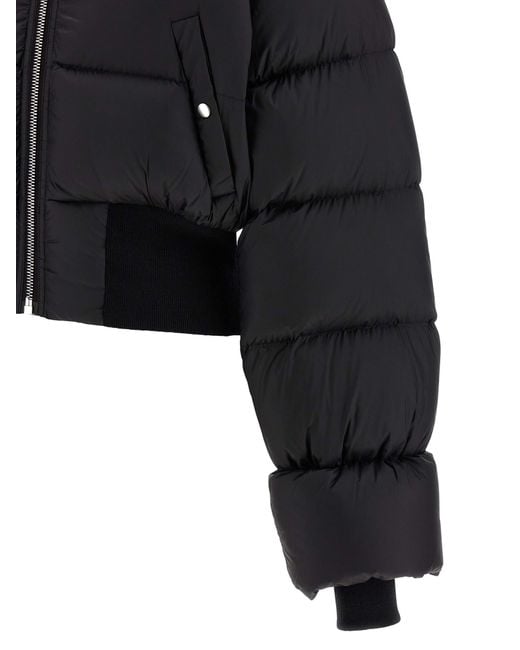 Rick Owens Black Bomber Jacket