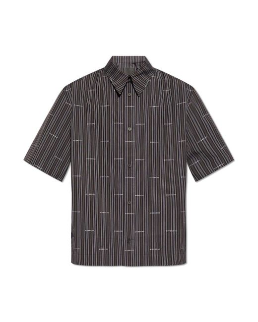 Givenchy Gray Shirt With Logo, for men