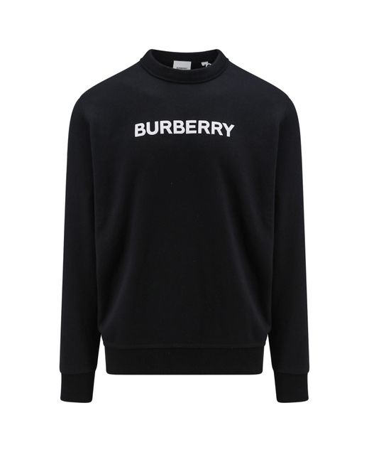 Burberry Black Check Ekd Hoodie for men