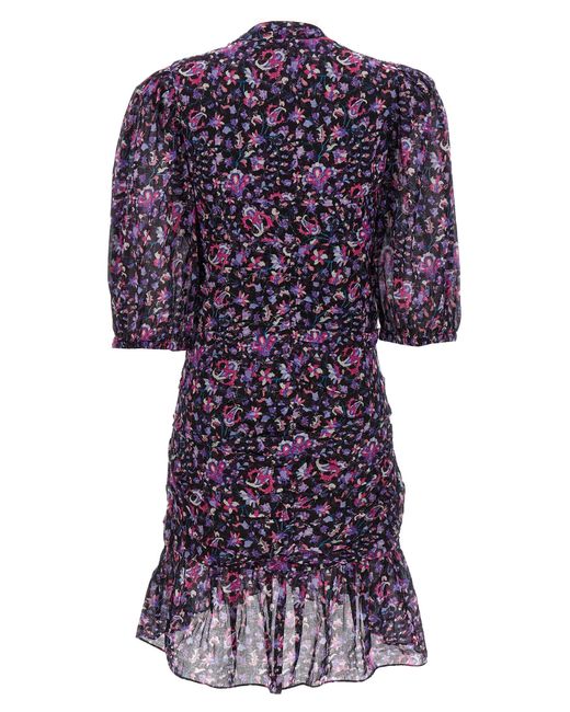 Isabel Marant Purple Lunesa Dresses