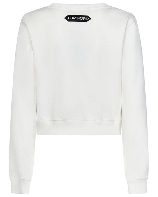 Tom Ford White Sweatshirt