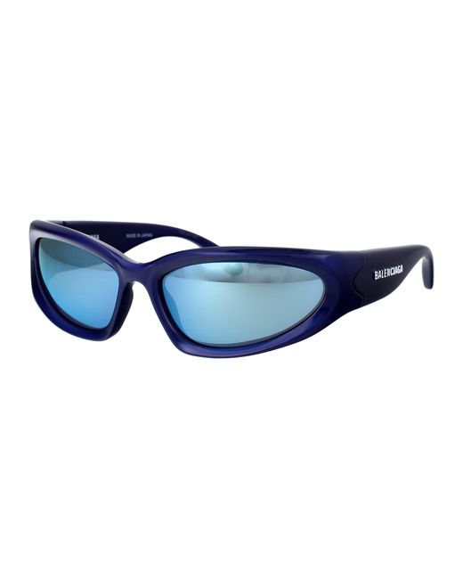 Balenciaga Blue Bb0157s Sunglasses