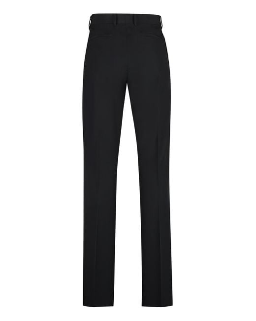 Givenchy Black Tailored Wool Trousers for men