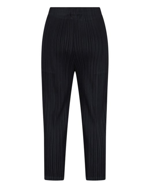 Pleats Please Issey Miyake Blue February Trousers