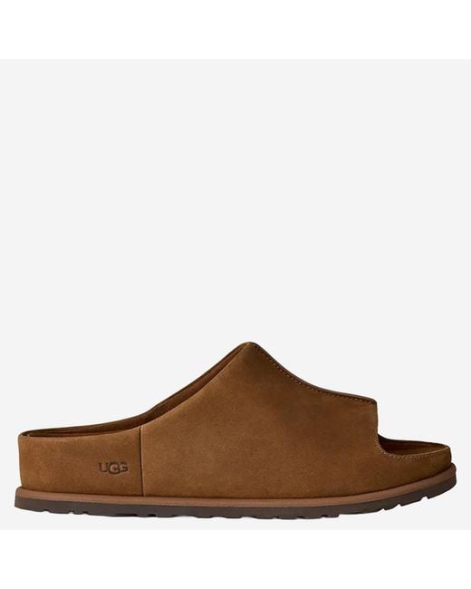 Ugg Brown Sandals Otzo Suede Leather for men
