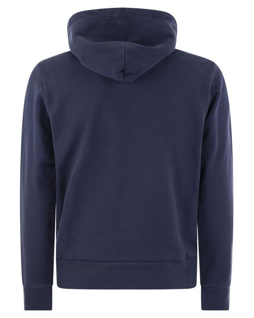 Polo Ralph Lauren Blue Hooded Sweatshirt Rl for men