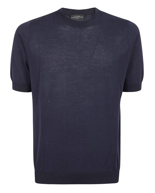 Ballantyne Blue Round Neck T-Shirt for men