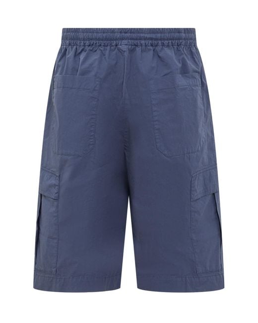 Barena Blue Barlifo Shorts for men