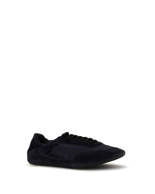 Prada Black Sneakers Collapse Re-Nylon Rubber (Sole) Lace-Up Shoes for men