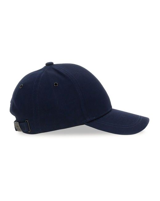 PS by Paul Smith Blue Baseball Cap With "Zebra" Logo for men