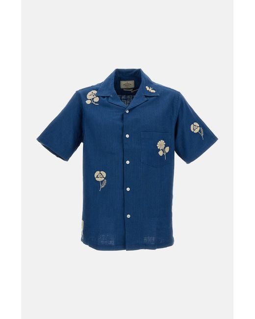 Portuguese Flannel Blue Shirts for men