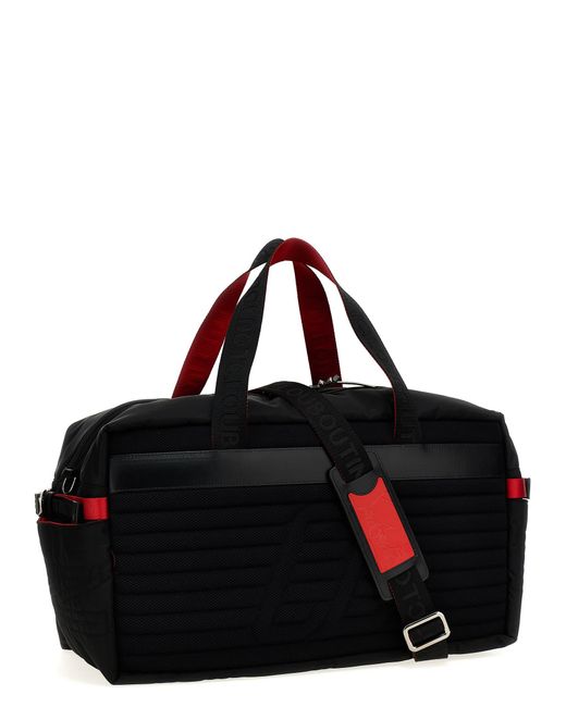 Christian Louboutin Red Loubideal Duffel Bag for men