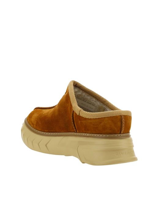 Givenchy Brown Suede Mules for men