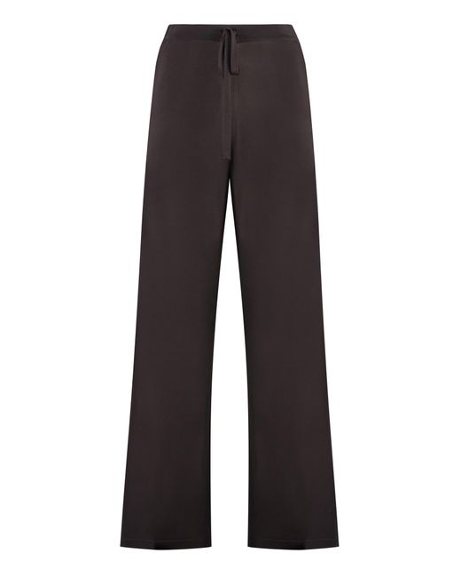 P.A.R.O.S.H. Black Knitted Trousers
