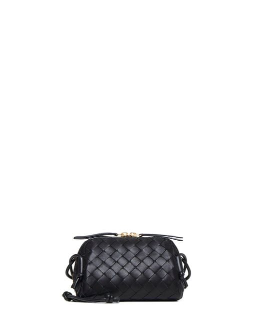Bottega Veneta White "Intrecciato" Concert Bag