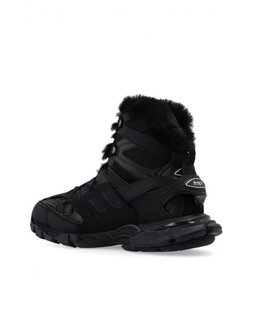 Balenciaga Black Track Hike Sneakers