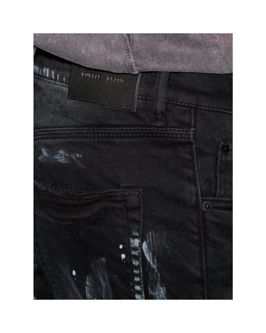 Purple Brand Black Jeans for men