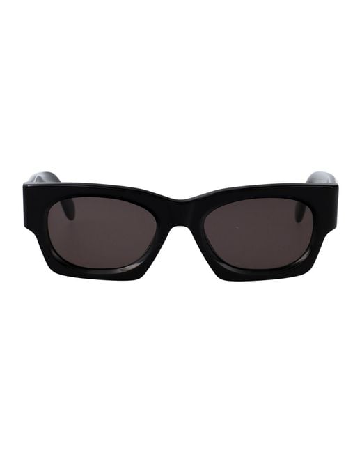 Palm Angels Black Sunglasses for men