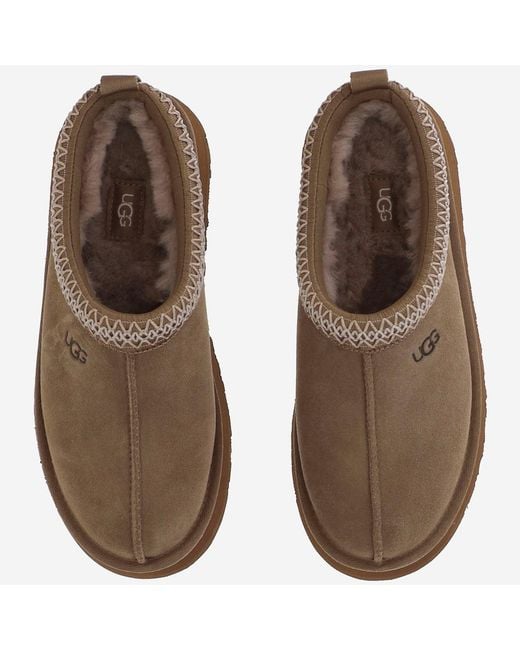 Ugg Brown Mules Taz Ii Suede Leather