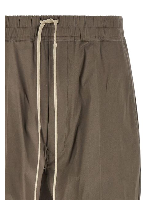 Rick Owens Natural Cotton Casual Pants for men
