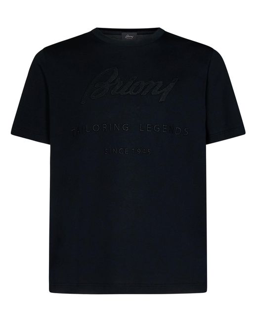 Brioni T-shirt in Black for Men
