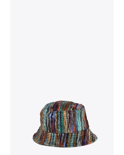 Stussy Mixed Yarn Stock Bucket Hat Multicolor Mixed Yarn Bucket 