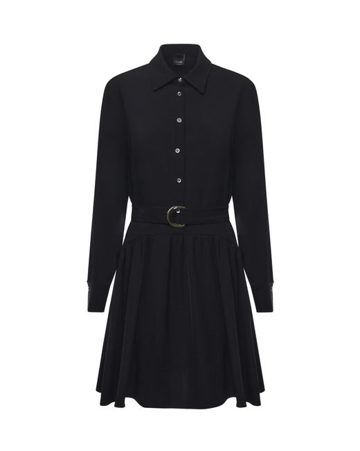 Pinko Black Dresses Polyester