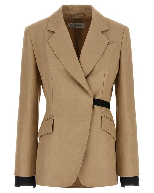 Max Mara Natural 'Mxsfionda' Blazer