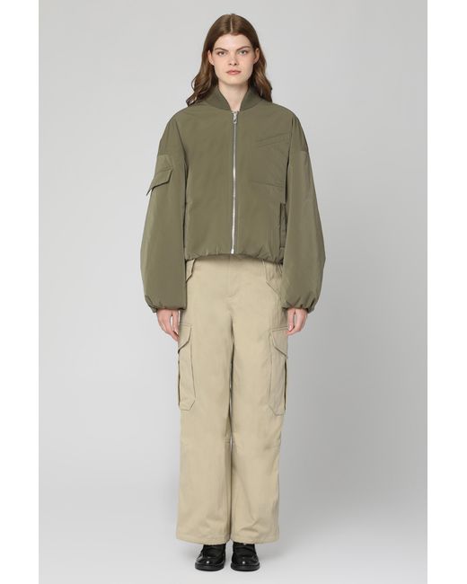 Bottega Veneta Natural Cappuccino Cotton Blend Cargo Pant